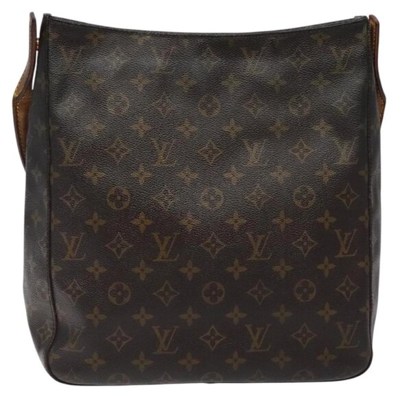 LOUIS VUITTON Monogram Looping GM Shoulder Bag M51145 LV Auth 116345 - Picture 3 of 16
